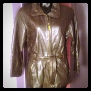 Kenith Cole Leather Jacket.  (Final Price)